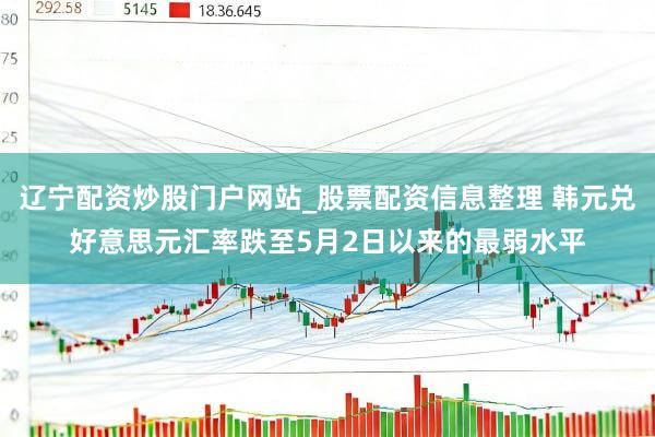 辽宁配资炒股门户网站_股票配资信息整理 韩元兑好意思元汇率跌至5月2日以来的最弱水平